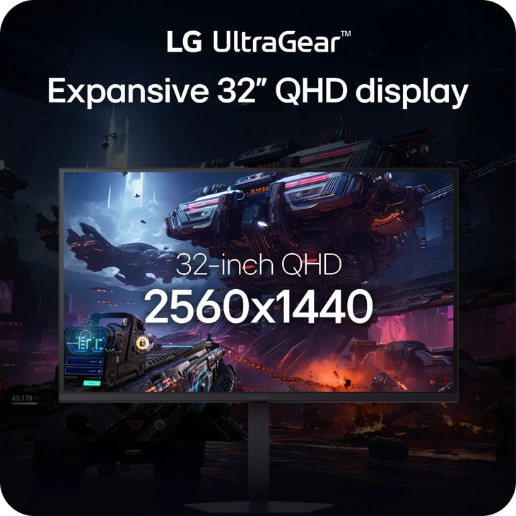 LG 32 Inch UltraGear™ G6, QHD – image 2