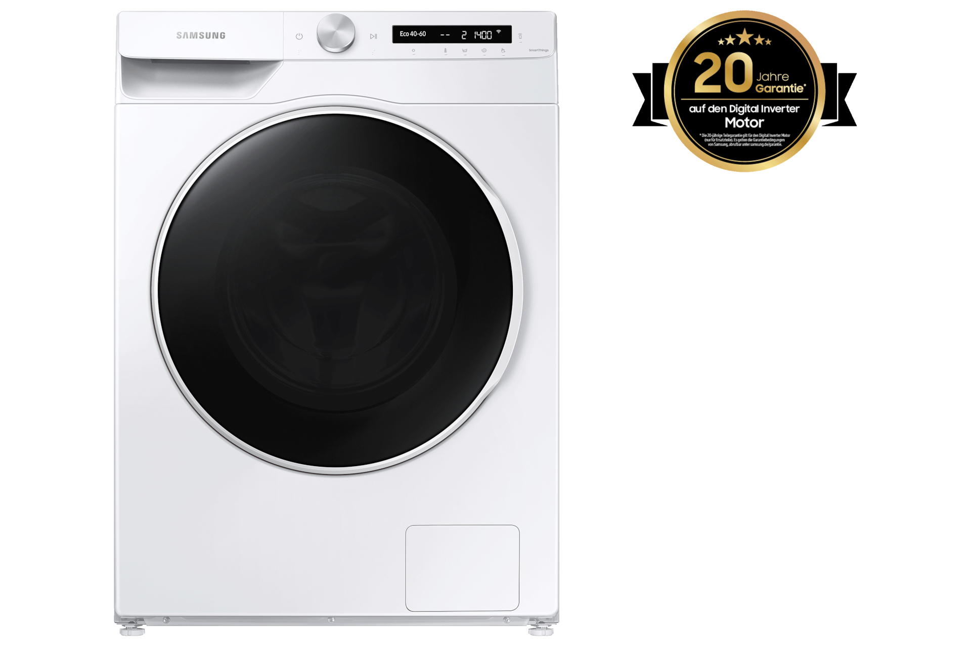 Samsung WD12T504BWW washer dryer Freestanding Front-load White – image 1