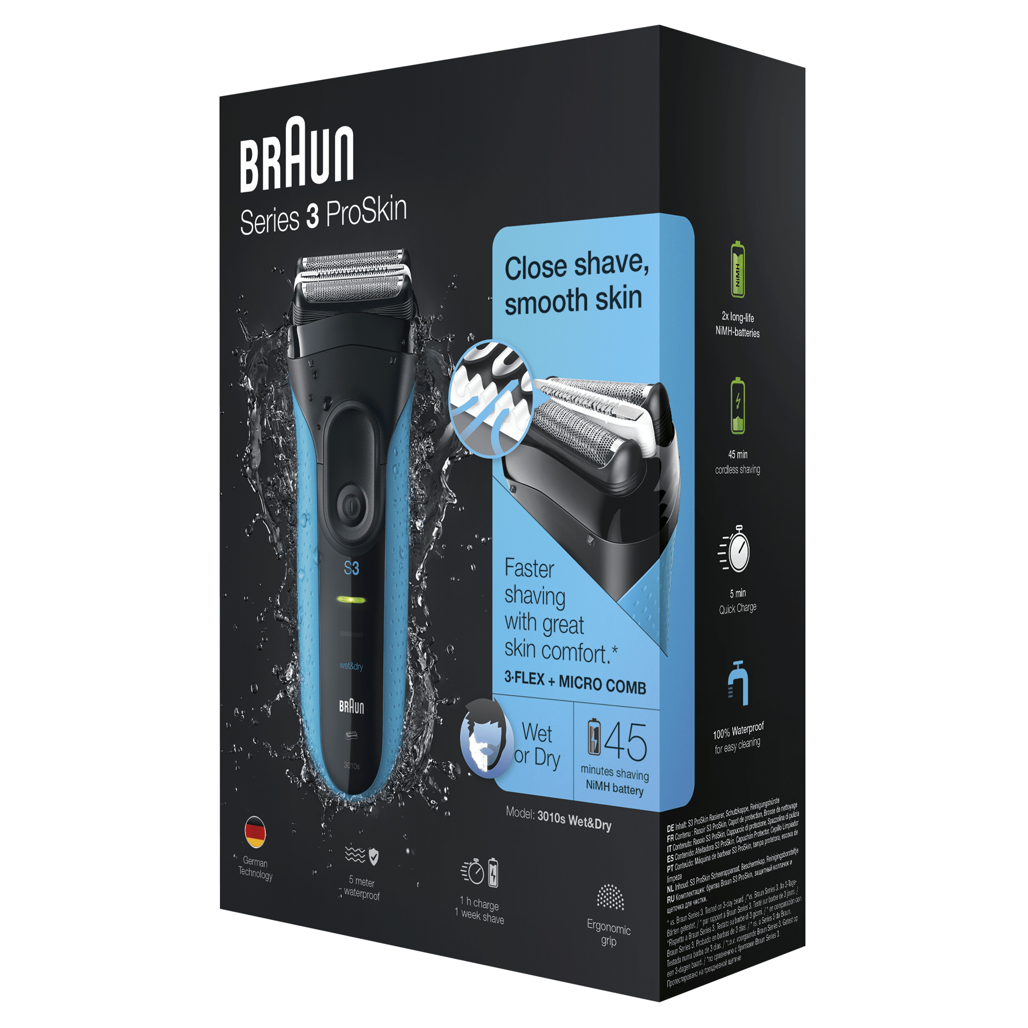 Braun Series 3 3010 Wet & Dry – image 3