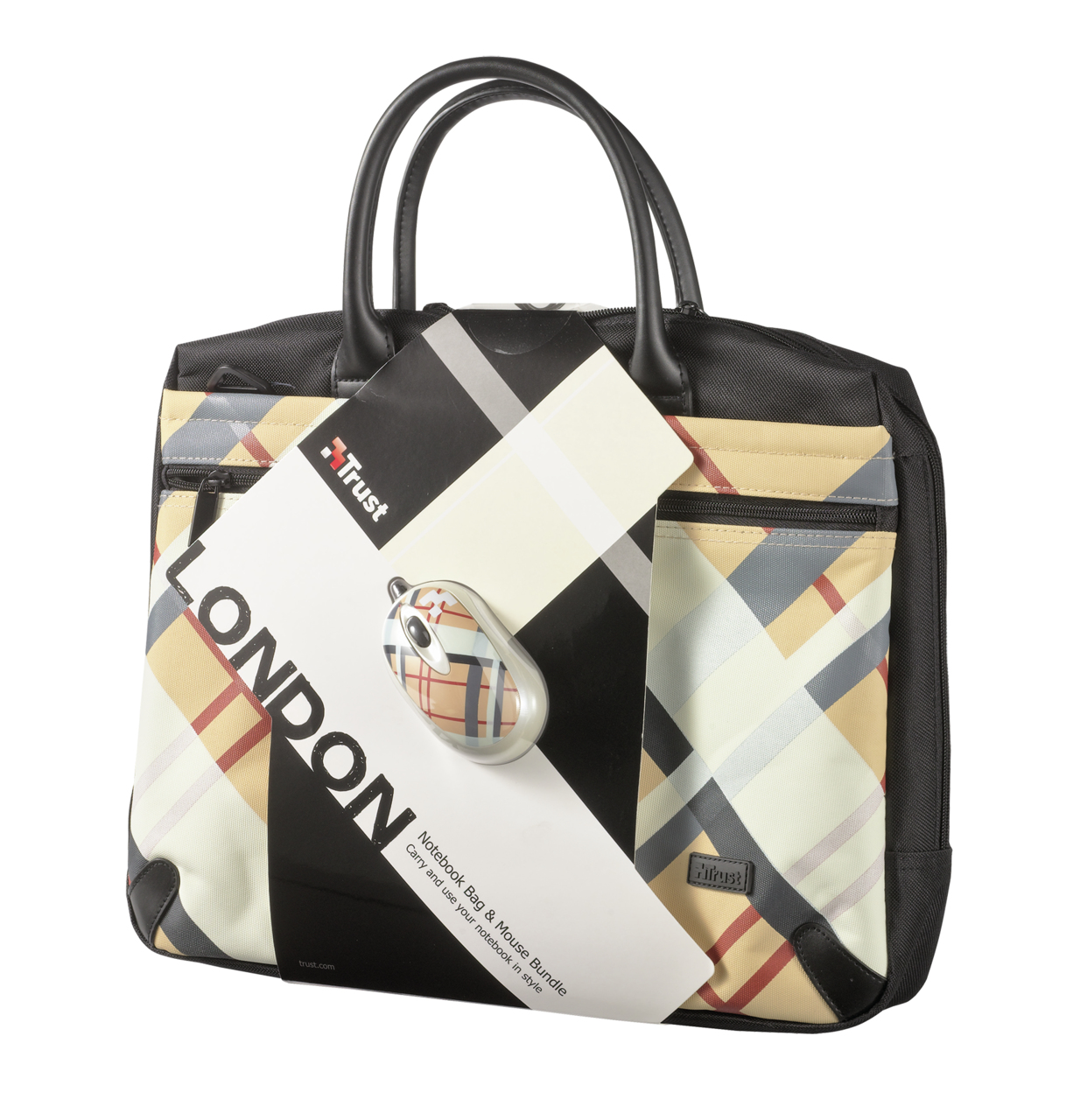 Trust London 15.4" Notebook Bag + Mouse Bundle