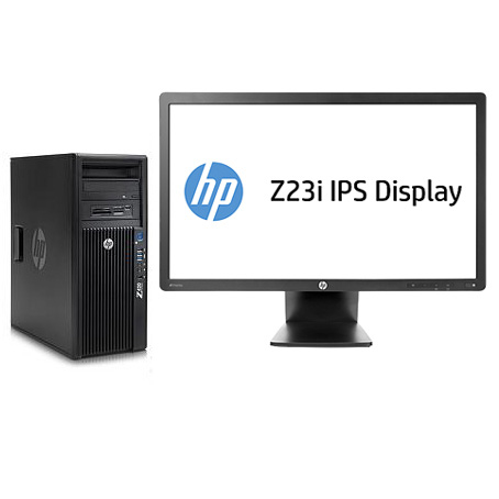 HP 420 + Z23i + NVIDIA Quadro K600