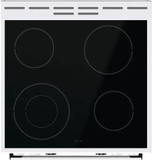 Gorenje GECS6C70WC Freestanding cooker Electric Ceramic hob White, Black – image 4