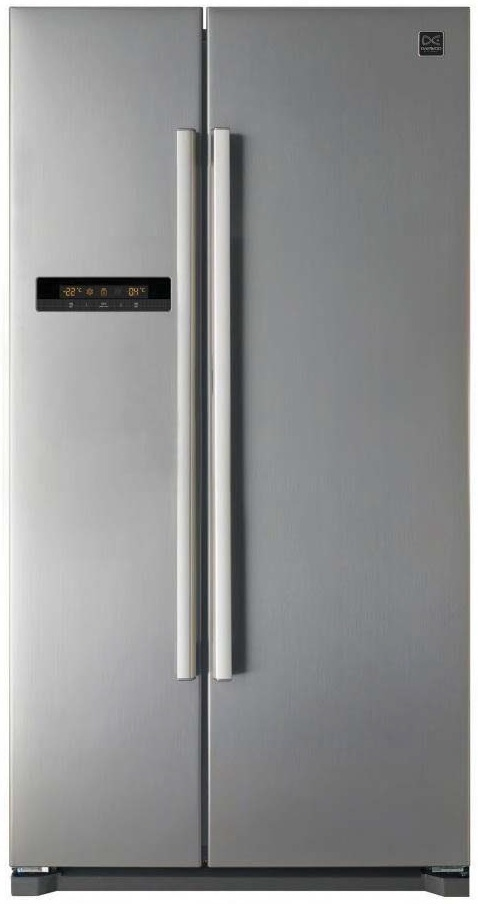 Daewoo FRN-X22B5VS side-by-side refrigerator Freestanding