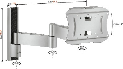 Vogel's VFW 432 LCD wall support – image 3