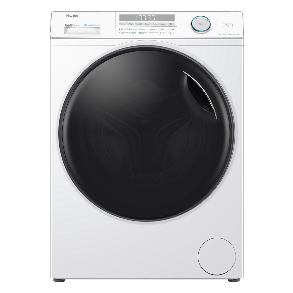 Haier 959A HWD80-BP14959B washer dryer Freestanding Front-load White