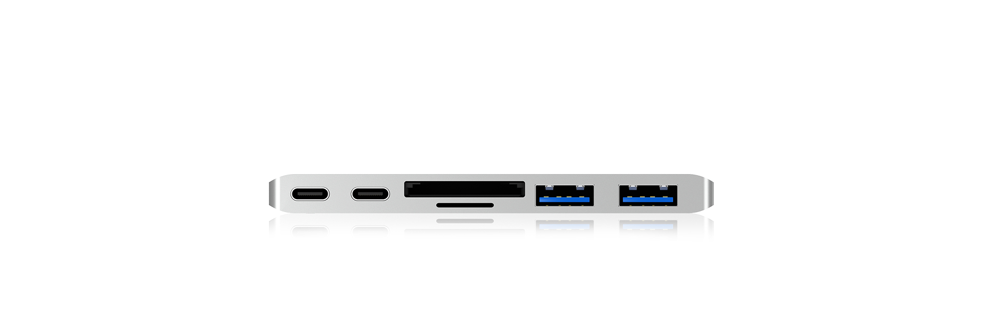 ICY BOX IB-DK4036-2C USB 3.2 Gen 1 (3.1 Gen 1) Type-C Silver – image 3