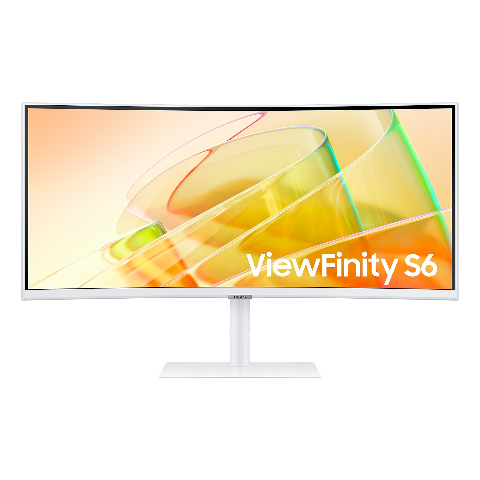MONITOR LED SAMSUNG 34 PULGADAS /VIEWFINITY S6/ULTRA-WQHD(3440 X 1440)/ VA / WIDESCREEN /CURVO/ DP/ HDMI/ HUB USB /TB/ 100HZ/ BLANCO
