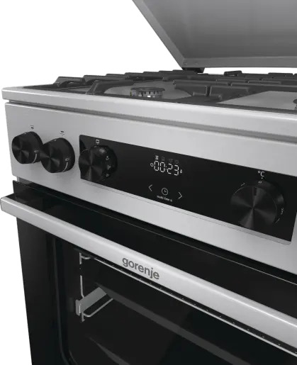 Gorenje G600 GKS6C71XF cooker Freestanding cooker Electric Gas Stainless steel – image 9