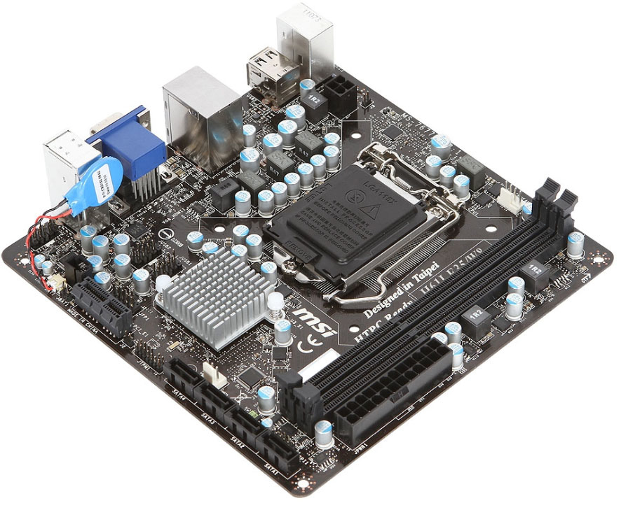 MSI H61I-E35/W8 motherboard Intel® H61 LGA 1155 (Socket H2) mini ITX – image 3