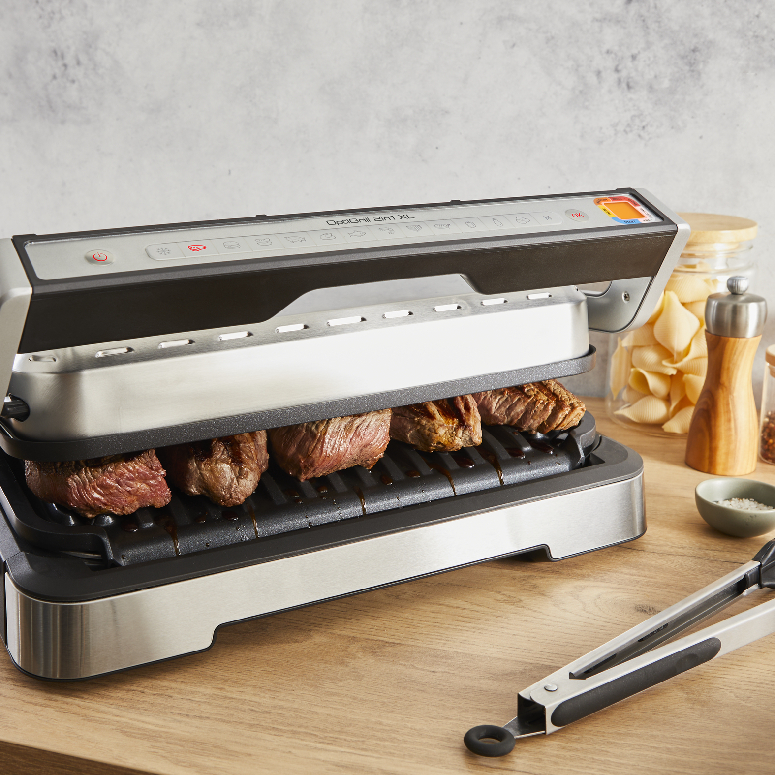 Tefal OptiGrill 2in1 XL GC782D contact grill – image 7