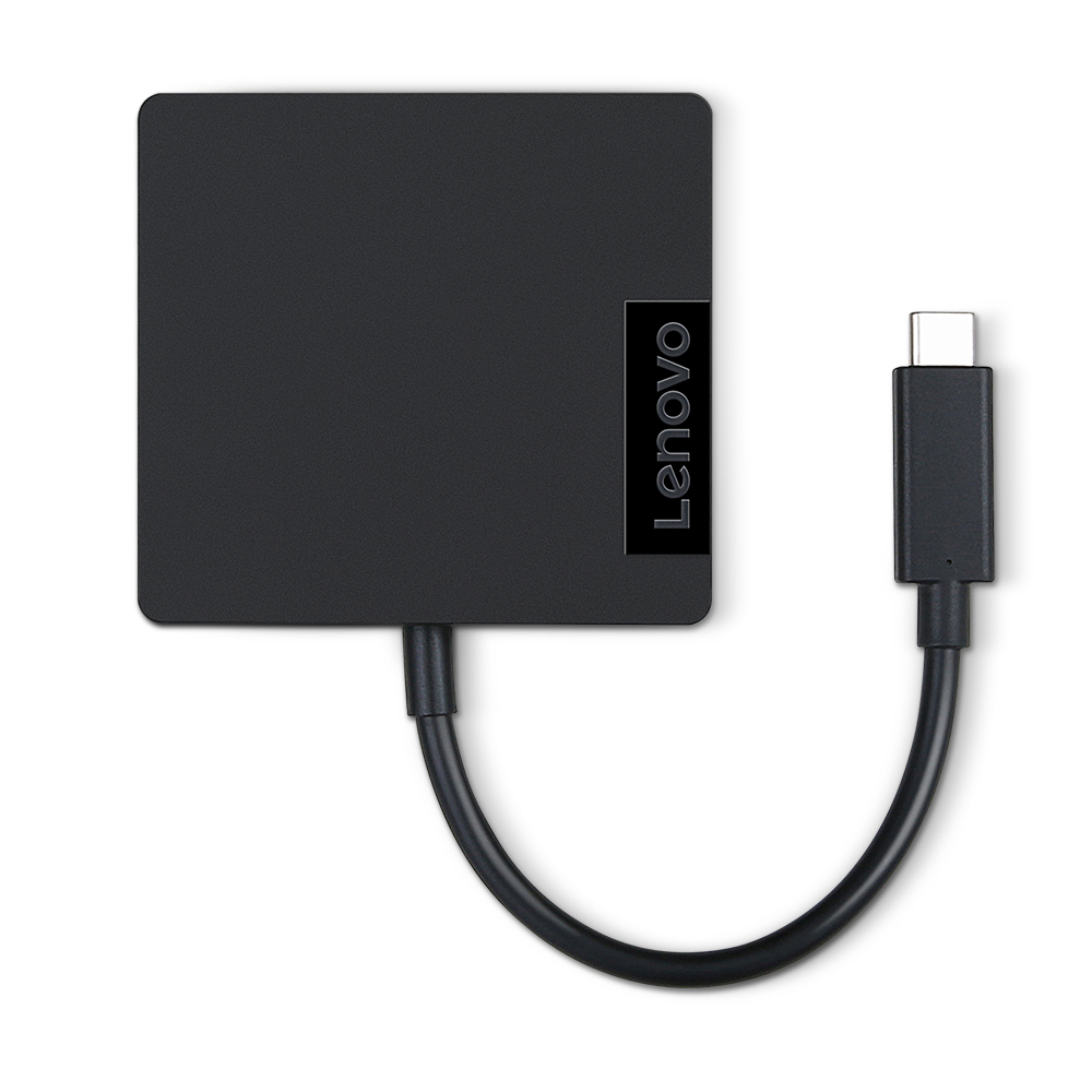 Lenovo GX90M61235 laptop dock/port replicator Wired USB 3.2 Gen 1 (3.1 Gen 1) Type-C Black