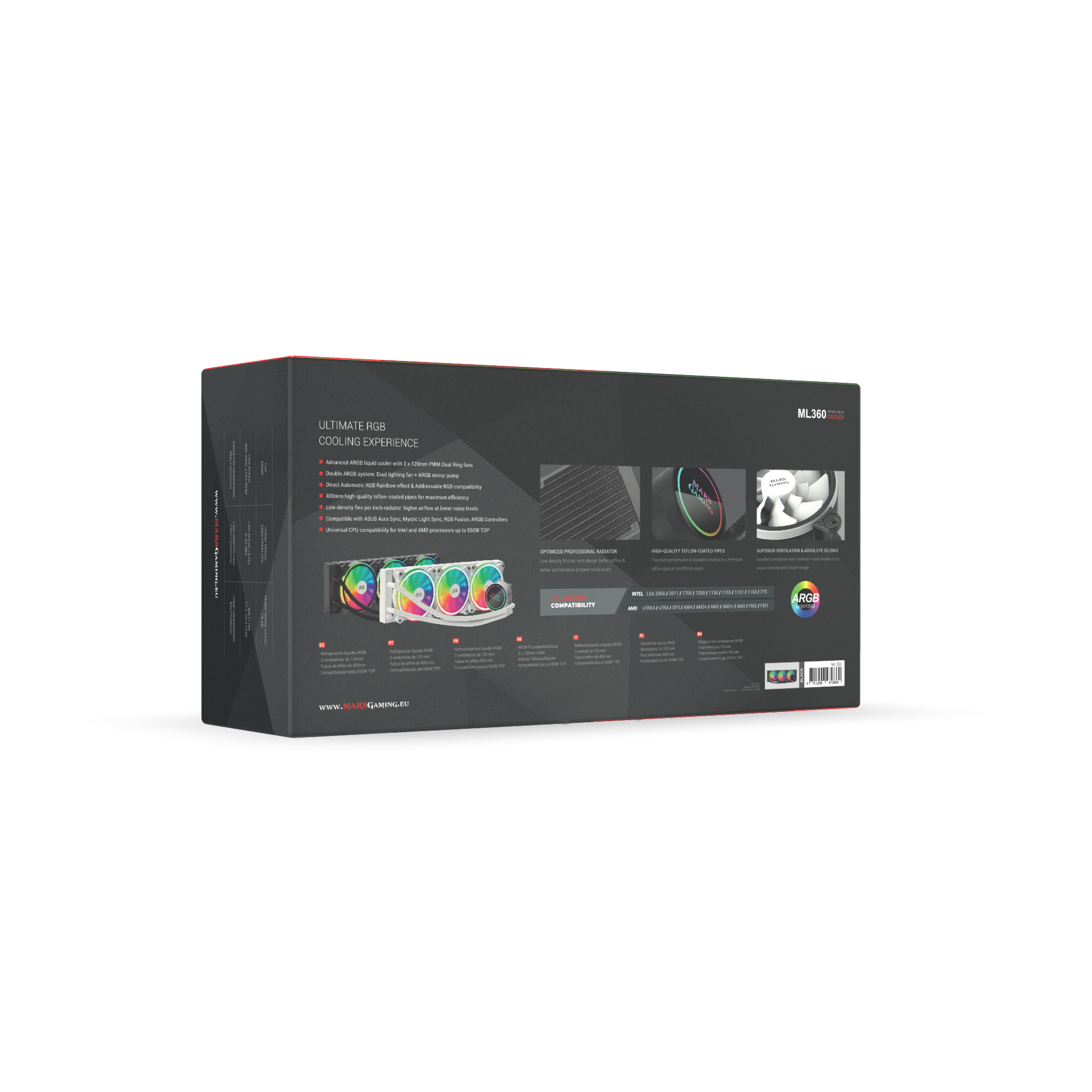 Mars Gaming ML360 Watercooling TDP – image 9