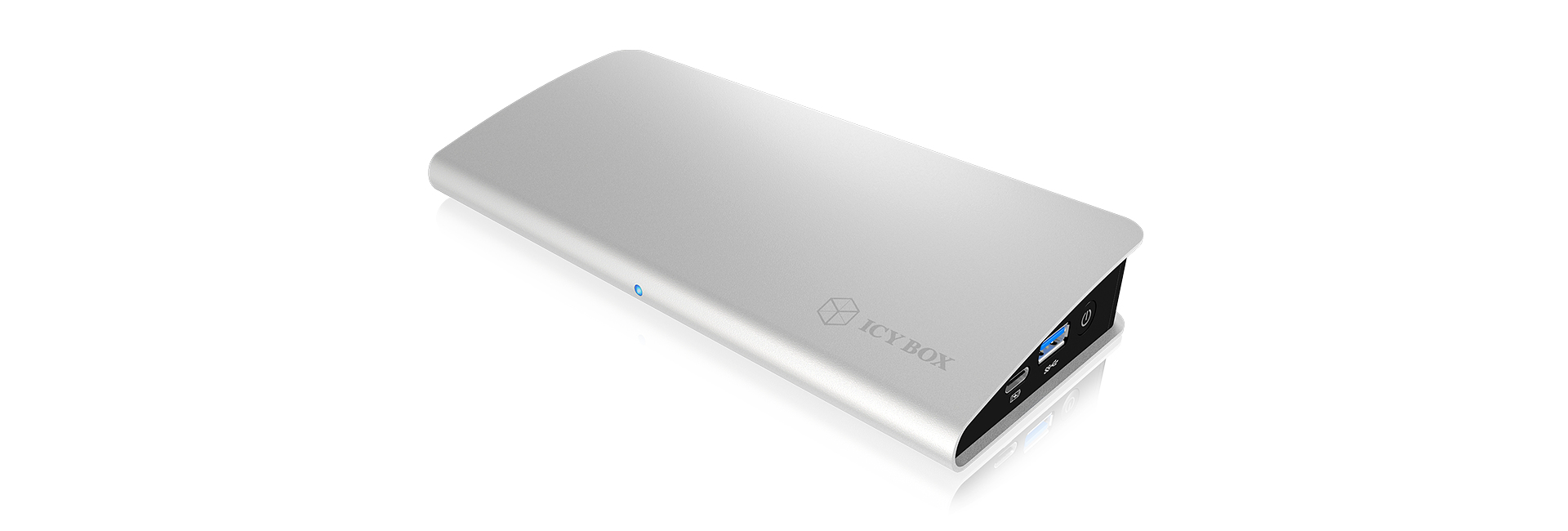 ICY BOX IB-DK2403-C Wired USB 3.2 Gen 1 (3.1 Gen 1) Type-C Black, Silver – image 4