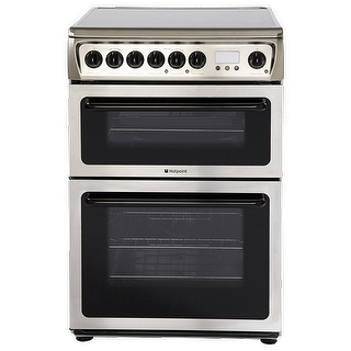 Hotpoint HAE60XS cooker Freestanding cooker Electric Ceramic hob Stainless steel