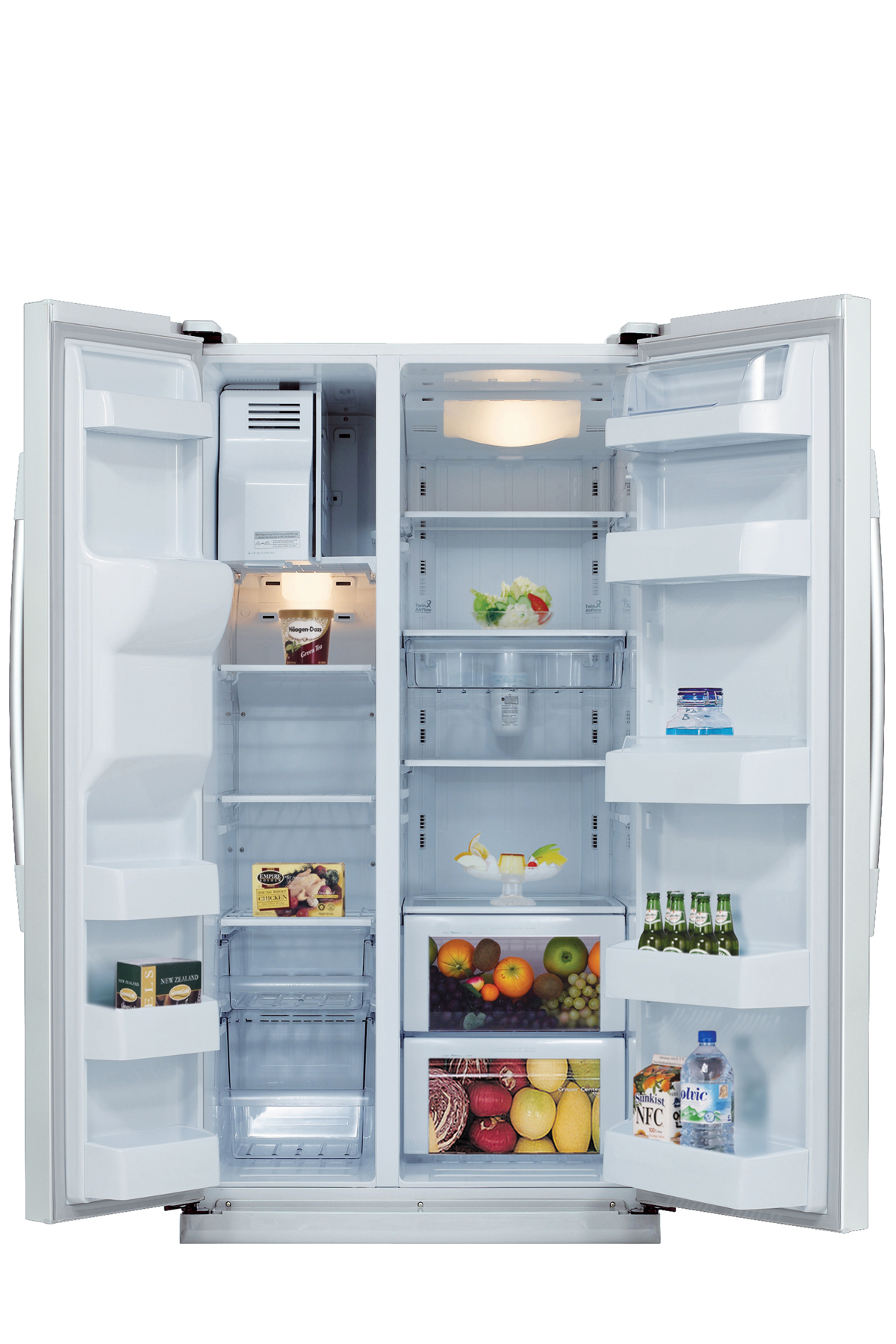 Samsung RSC5DBWP side-by-side refrigerator Freestanding – image 2