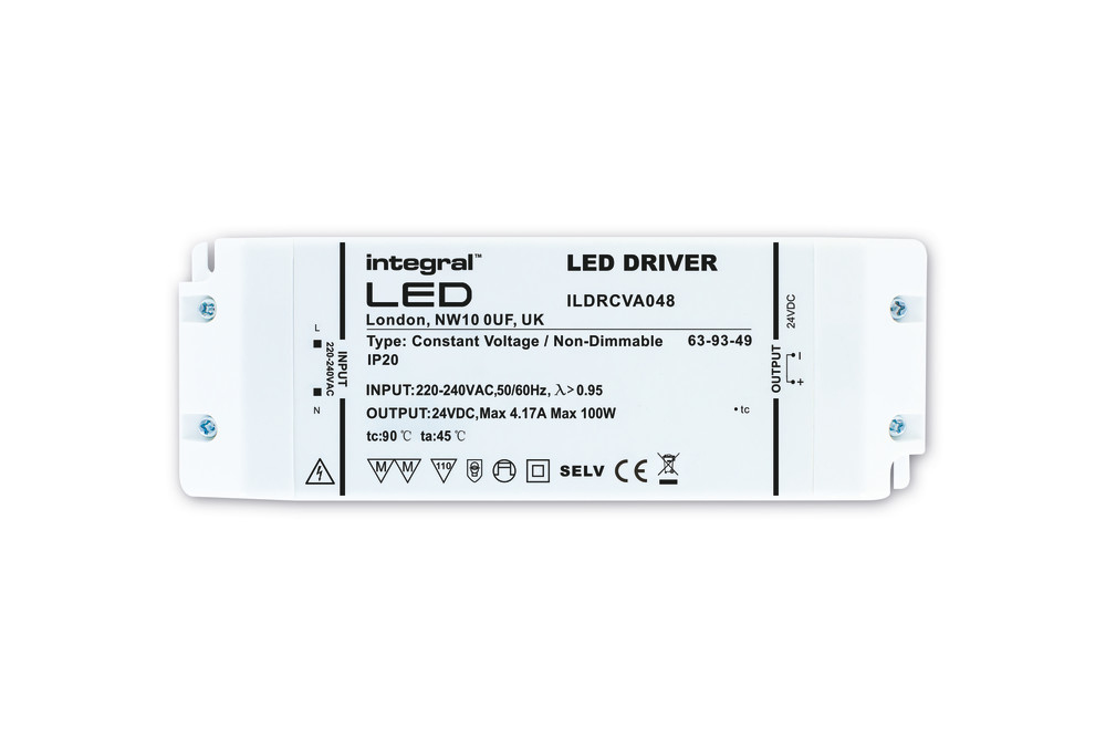 Integral LED ILDRCVA048 LED Sürücü 100W 24V 0.7A IP20