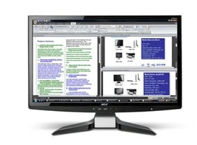 Acer P194W computer monitor