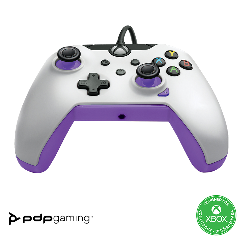 PDP 049-012-WPR Gaming Controller Purple, White USB Gamepad Analogue / Digital PC, Xbox, Xbox One X, Xbox Series S, Xbox Series X – image 2