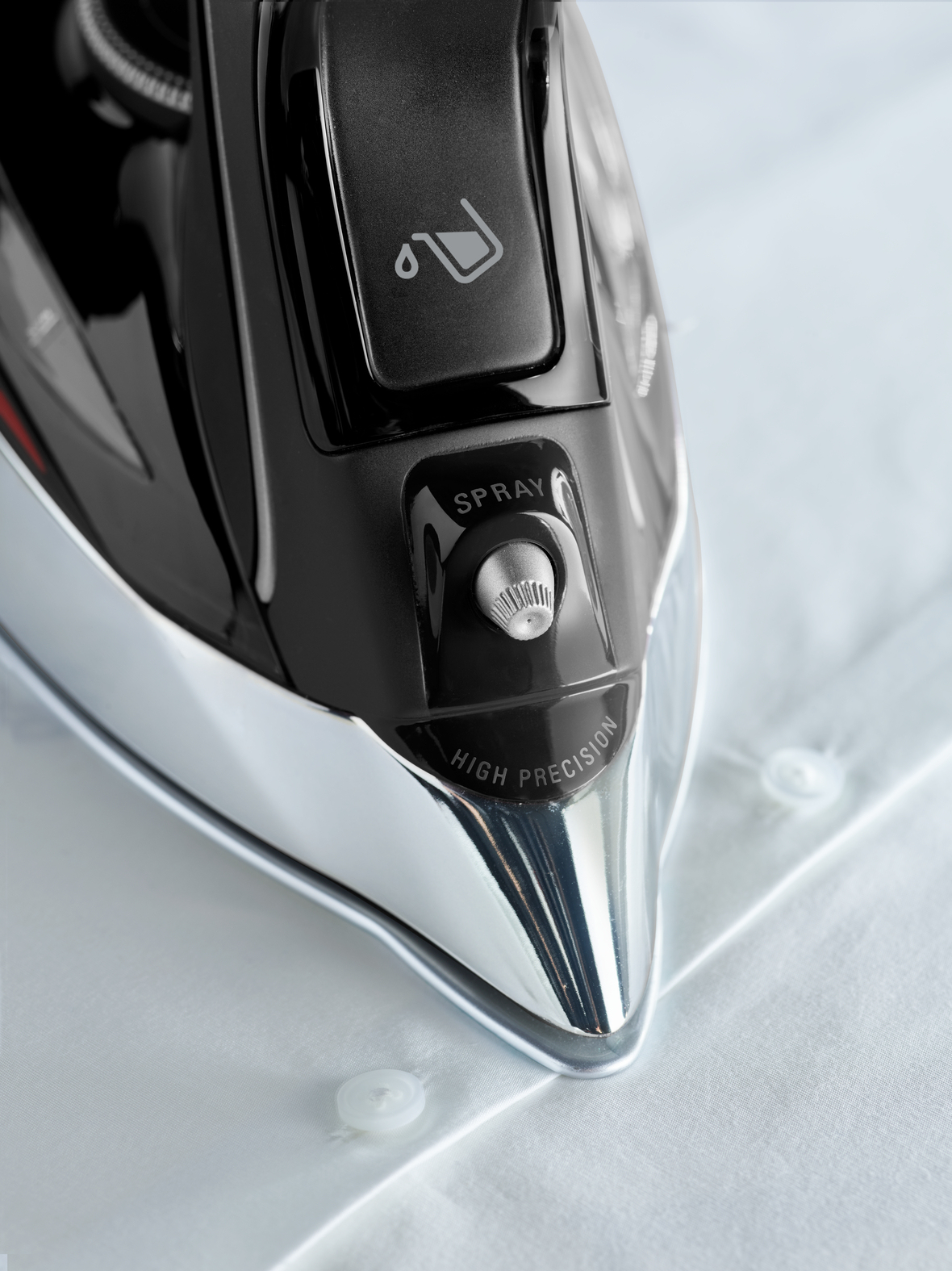 Rowenta DW8210 Dry & Steam iron Microsteam 400 HD Laser soleplate – image 8