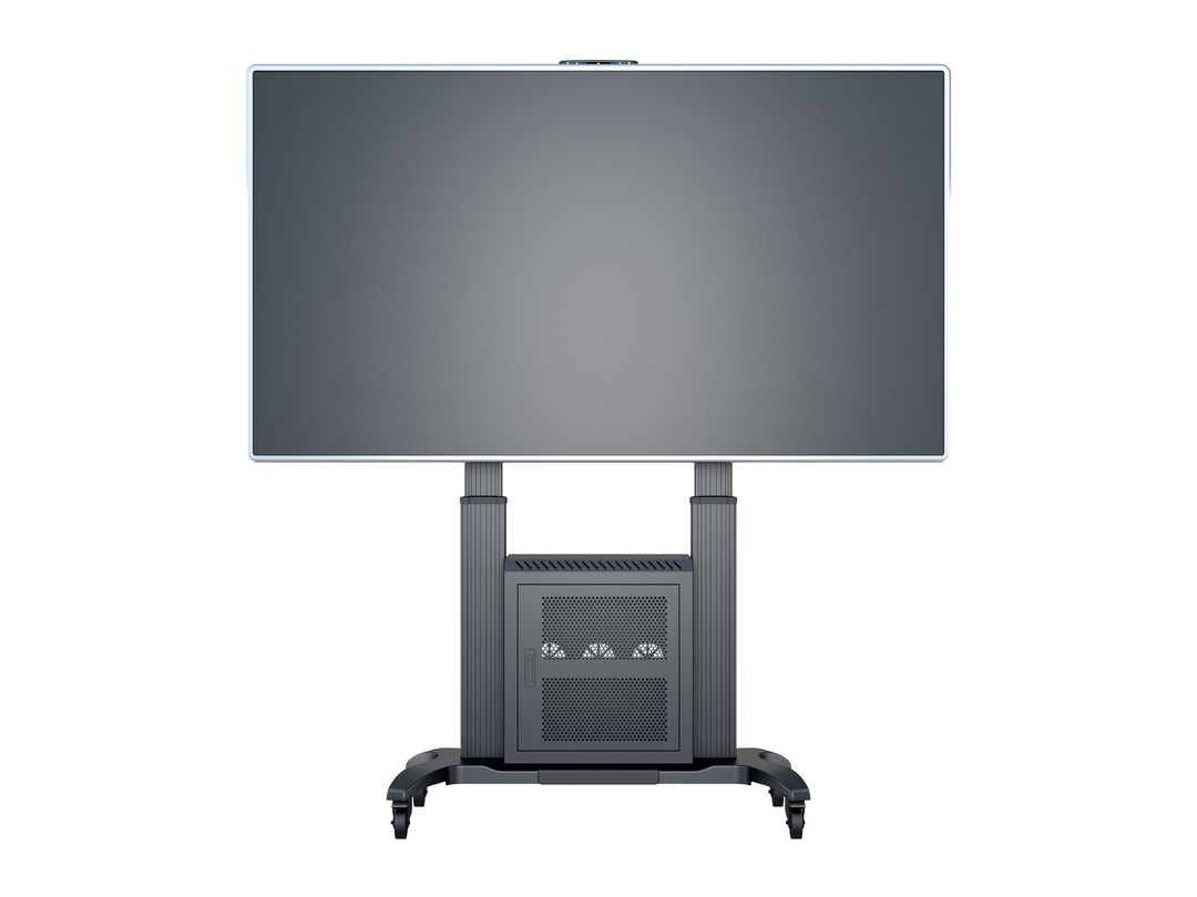 Multibrackets M Public Floorstand Dual Pillar 180 HD w AV Cabinet – image 8