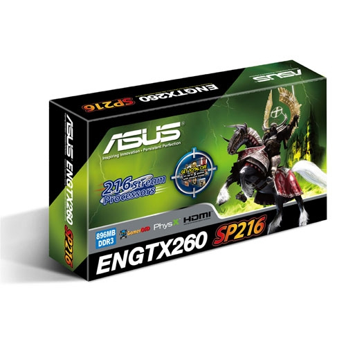 ASUS ENGTX260/2DI/896MD3 GeForce GTX 260 GDDR3 – image 3