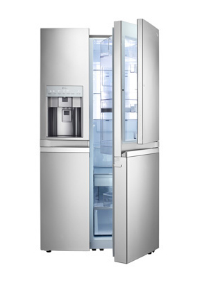 LG GSJ976NSBZ side-by-side refrigerator Freestanding – image 5
