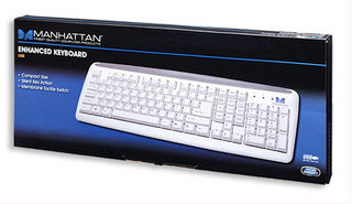Manhattan 173223 keyboard QWERTY Beige – image 3