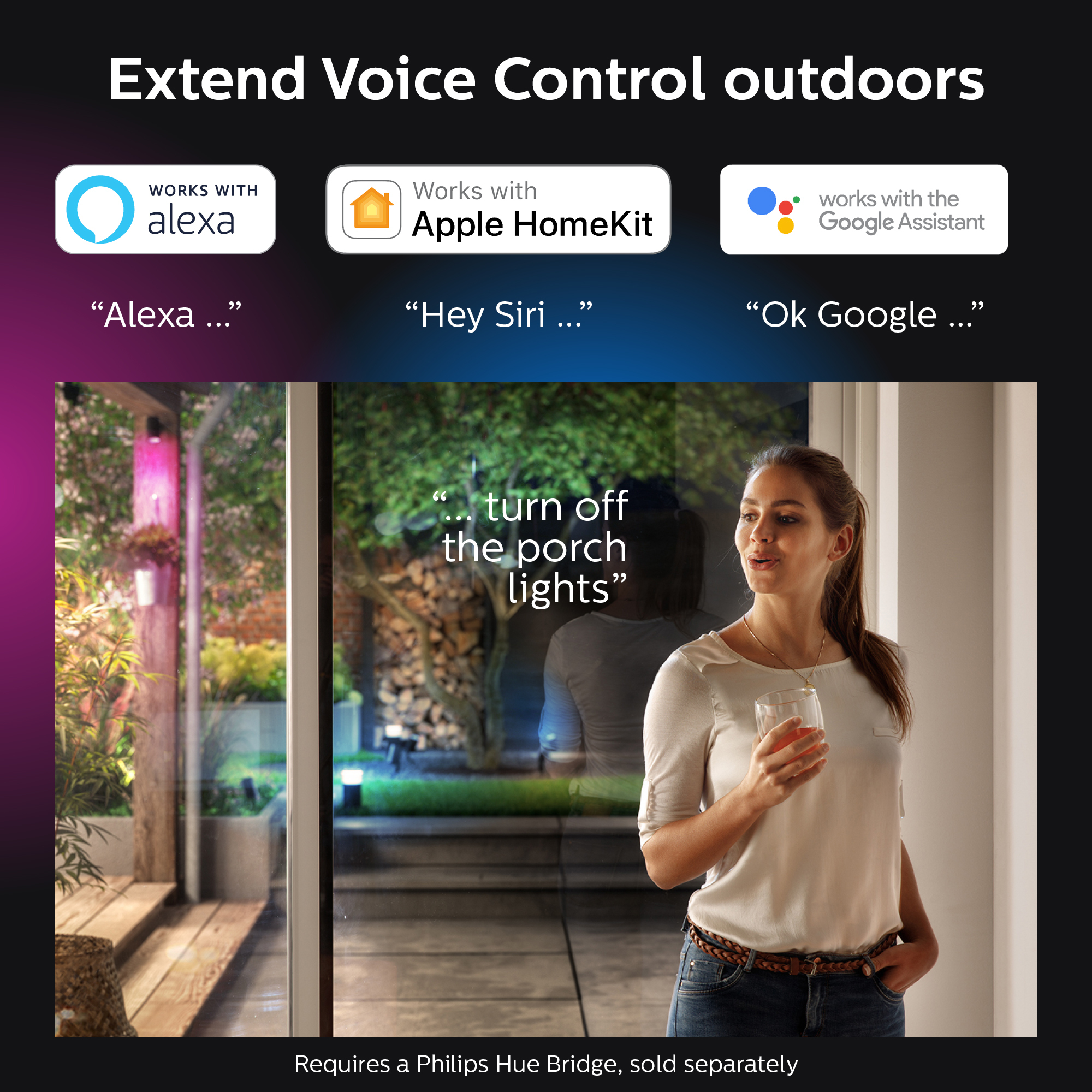 Philips by Signify Philips Hue Lily Base and Extension Kit, 4-Pack – image 7