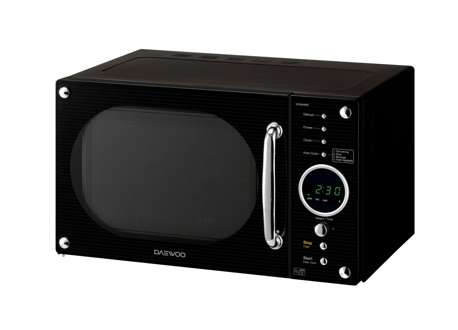 Daewoo KOR8A9RB microwave Black Solo microwave Countertop – image 2