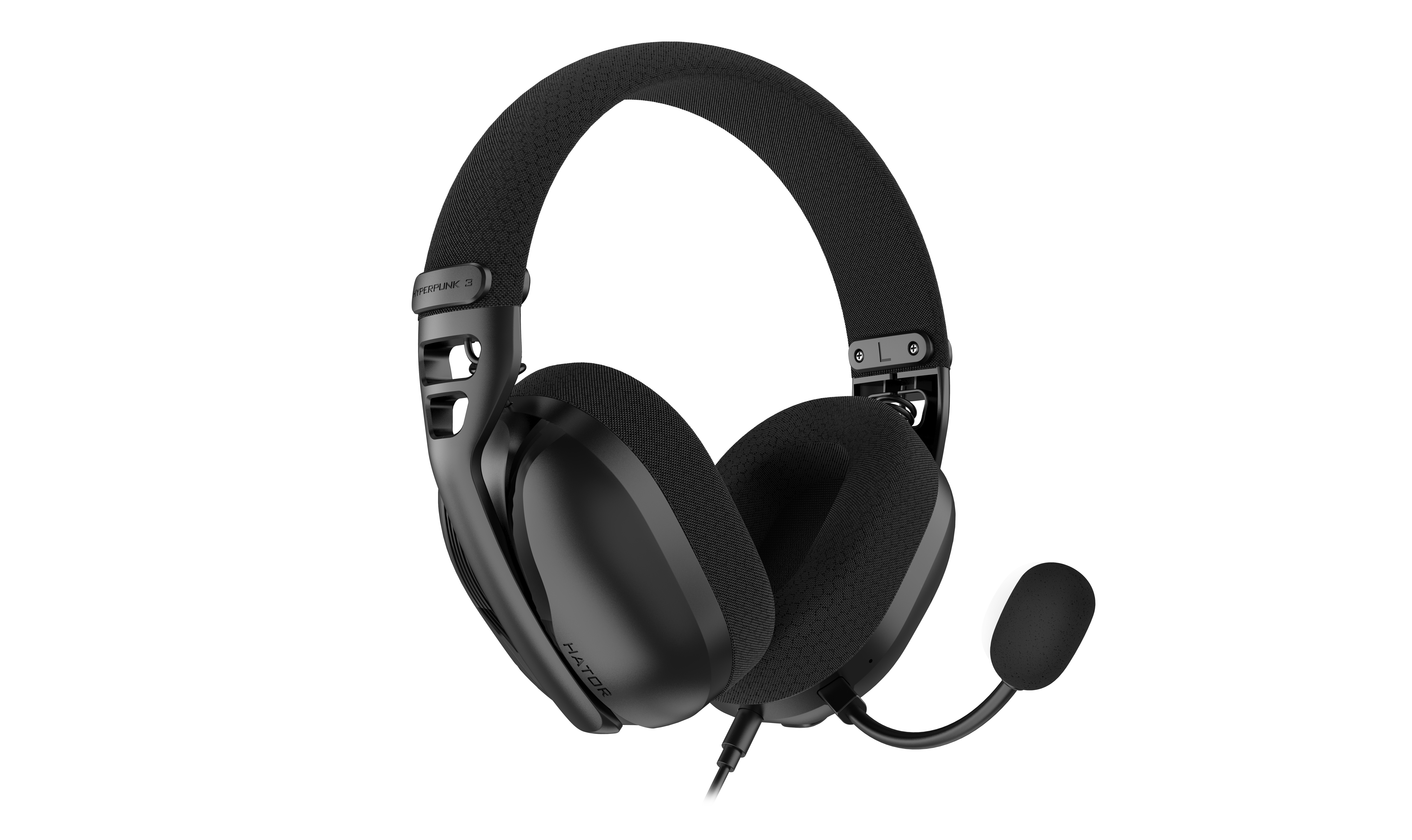 HATOR Hyperpunk 3 USB Auricolare Cablato In-ear Gaming USB Type-C / USB Type-A Nero