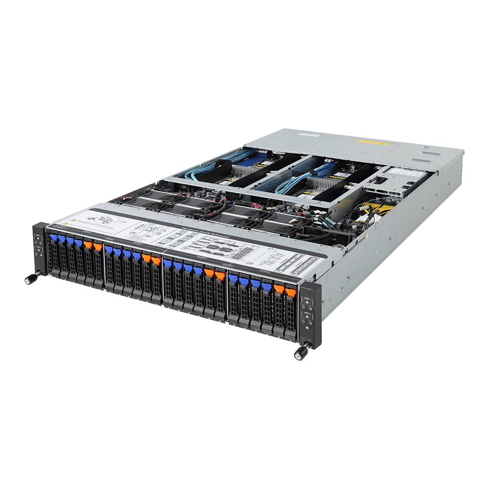 GIGABYTE H261-Z61 Socket TR4 Rack (2U) Black – image 2