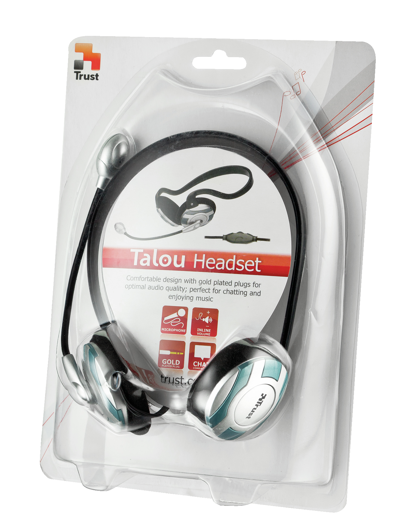 Trust SILVERLINE COMPACT HEADSET – image 3