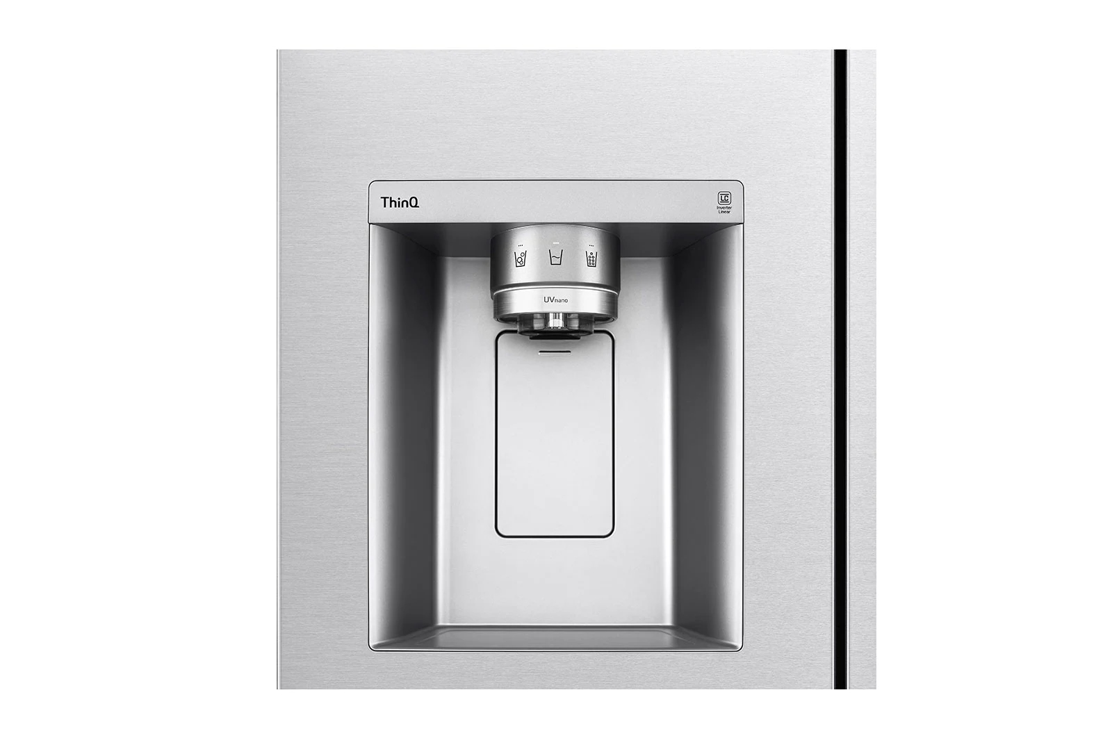 LG GSJV90BSAE side-by-side refrigerator Freestanding – image 7