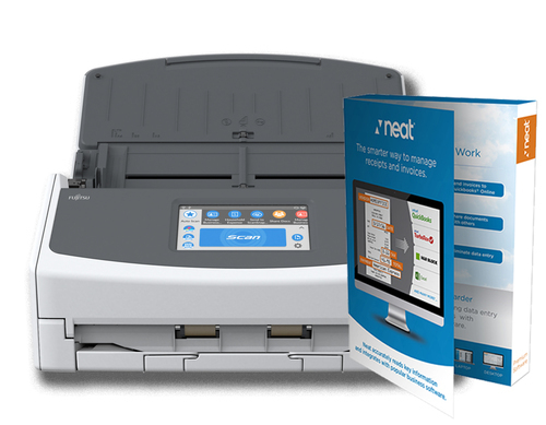 Fujitsu ScanSnap iX1500 + NEAT – image 2