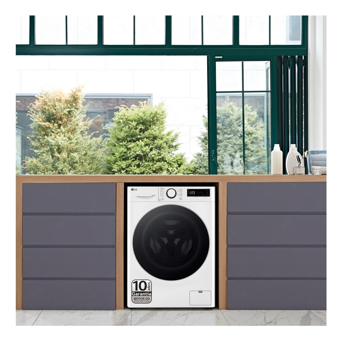 LG F4DR6010A1W washer dryer Freestanding Front-load White – image 7