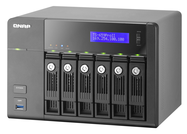 QNAP TS-659 PRO II, 3x 1 TB – image 8