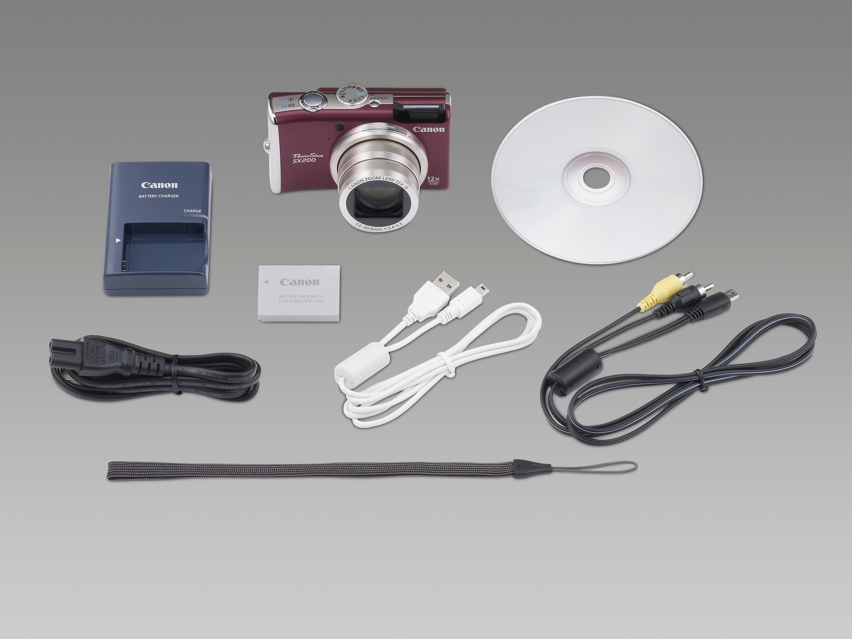 Canon PowerShot SX200 IS, Red – image 4