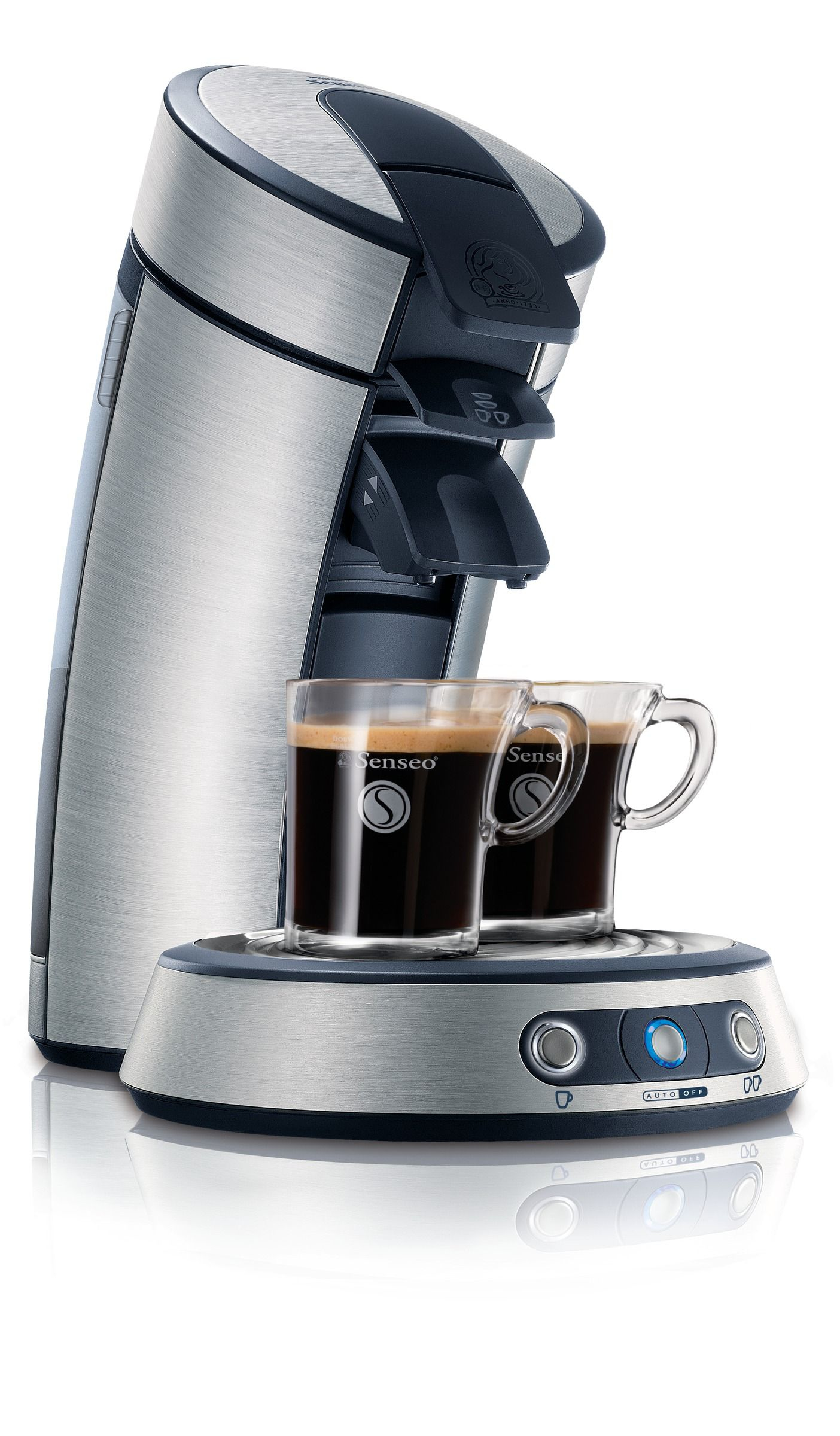 Senseo HD7841/00 Aluminium Coffee pod system