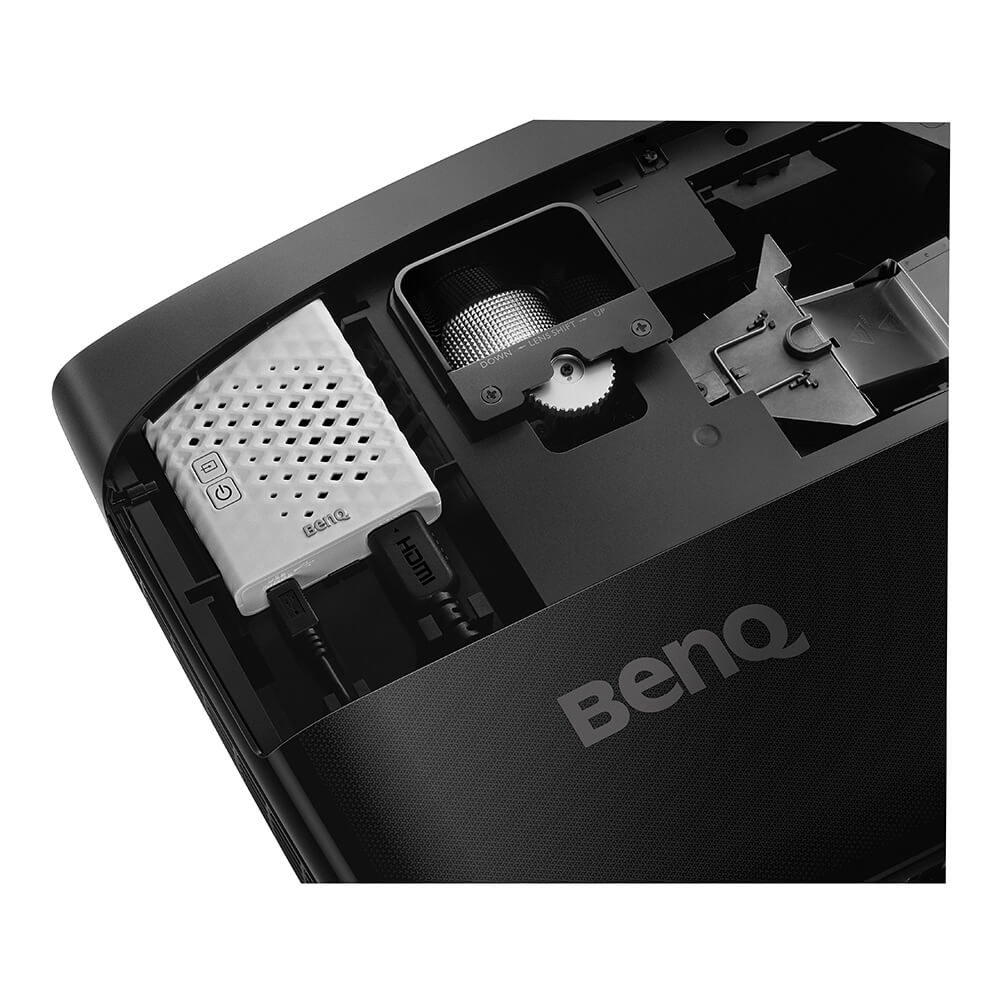 BenQ W2000+ Standard throw projector 2200 ANSI lumens DLP 1080p (1920x1080) 3D Black – image 4