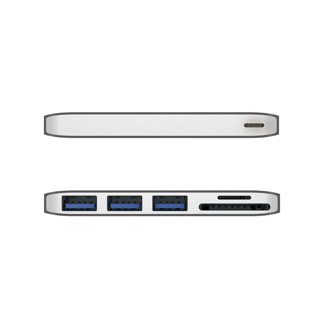 j5create JCD348 laptop dock/port replicator Silver – image 2