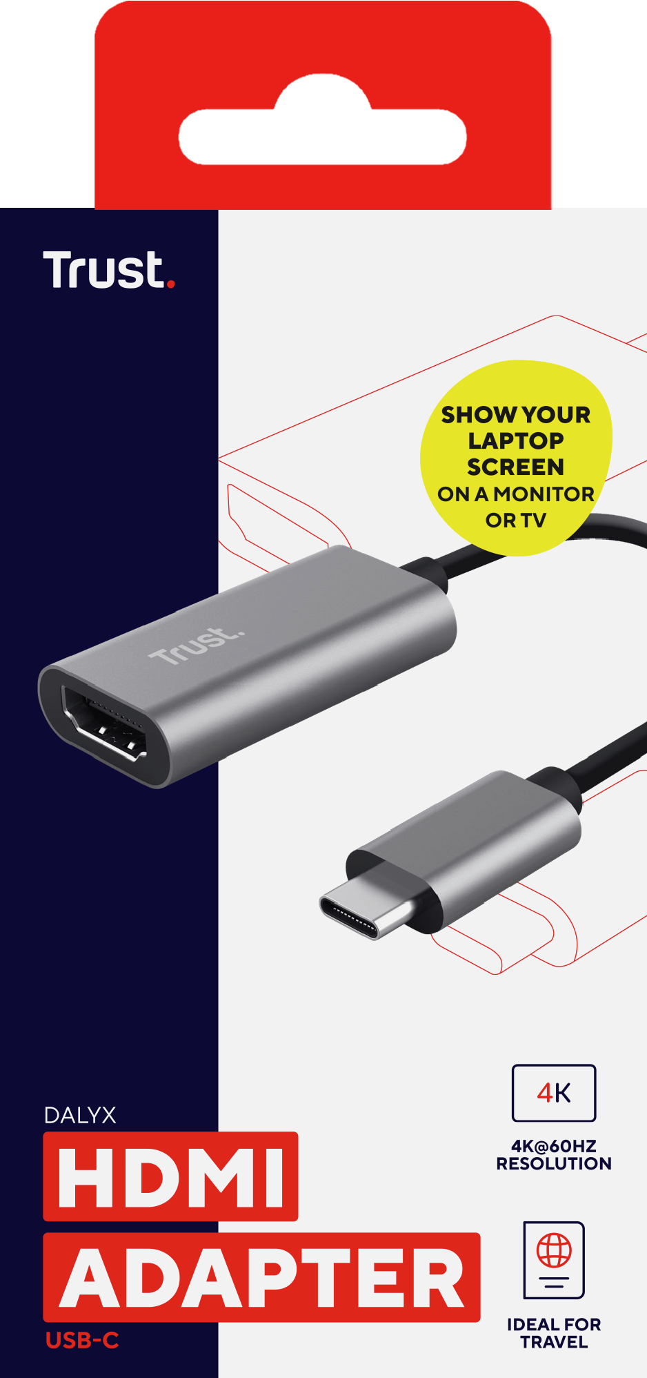 Trust Dalyx USB graphics adapter Grey – image 7