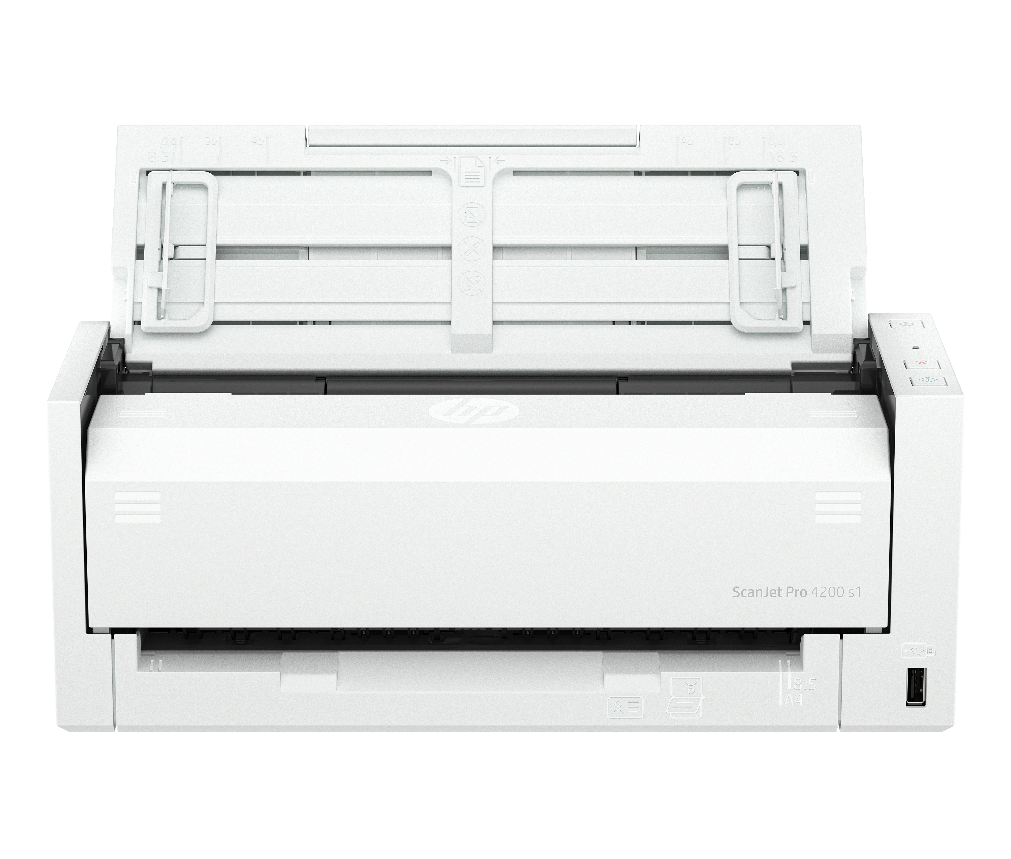 HP ScanJet Pro 4200 s1 Scanner ADF 600 x 600 DPI A4 Blu, Bianco
