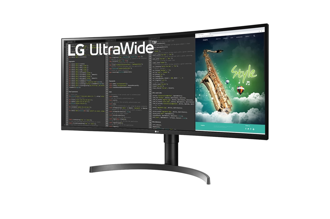 LG 35WN75CN-B computer monitor – image 2