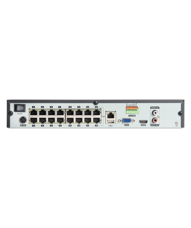 Vultech Security VS-NVR7516EVO-POE-UHD network video recorder Black – image 3