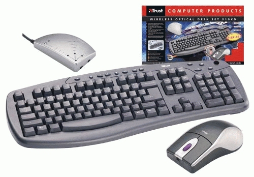 Trust Wireless Optical Desk Set 310KD, BE – image 2