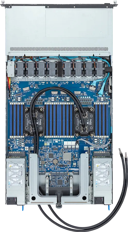 GIGABYTE R183-S90-LAD1 Intel C741 LGA 4677 (Socket E) Rack (1U) Black, Steel – image 4