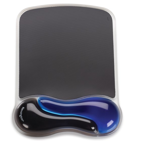 MousePad Kensington Duo Gel con Descansa Muñecas, Rigido, Negro/Azul