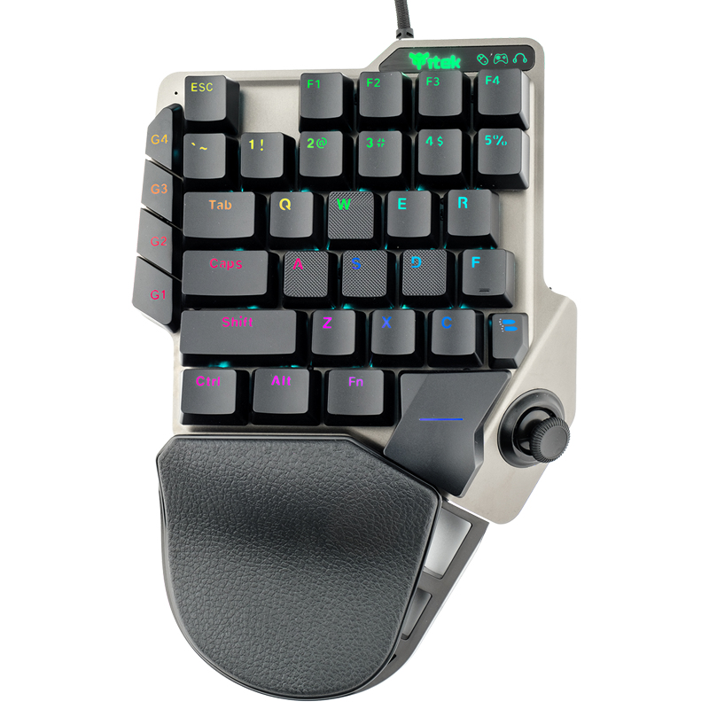 itek X40 keyboard Gaming USB English Black – image 1