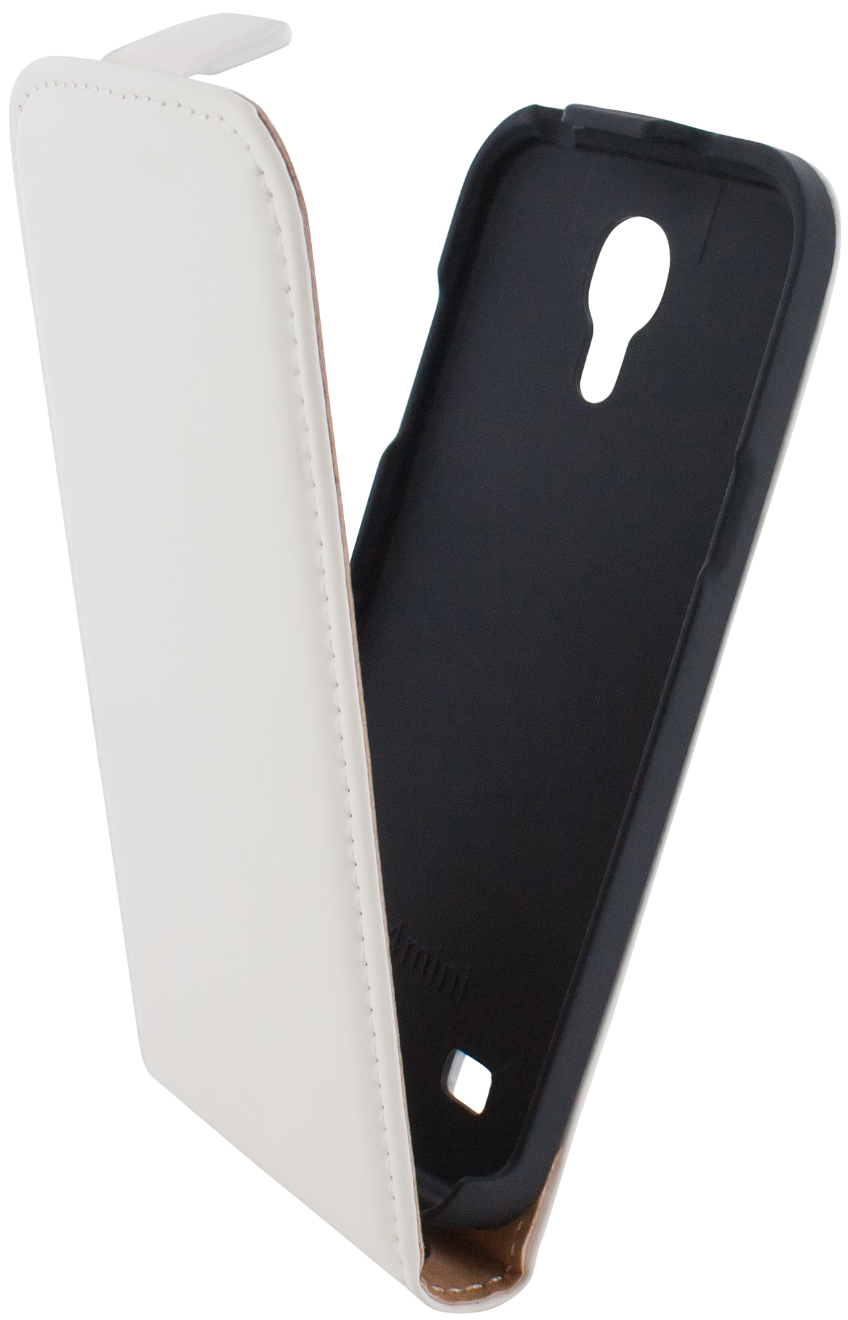 Mobiparts Premium Flip Case Samsung Galaxy S4 Mini White – image 1