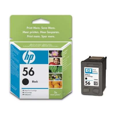 HP Inkjet Print Cartridges Black № 56